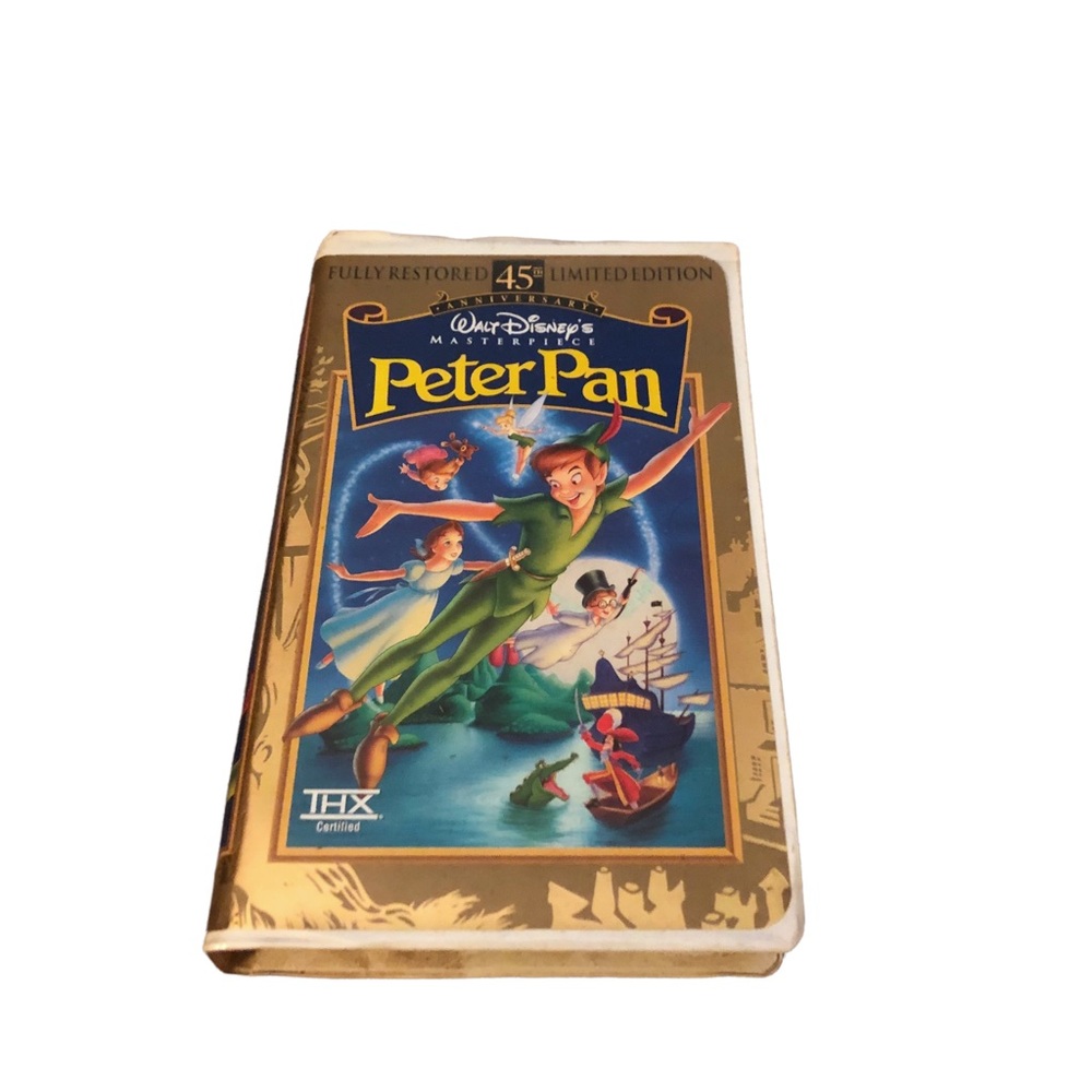 Disney Peter Pan Clamshell VHS